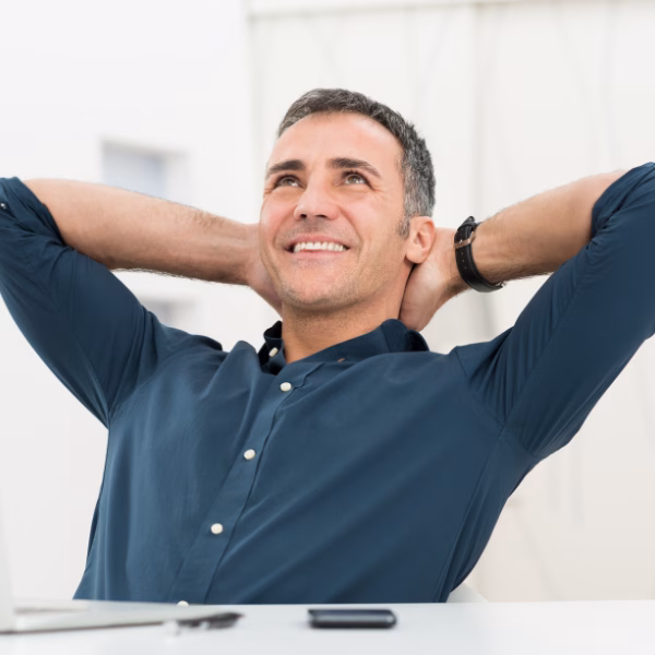 Entspannter High-Performer